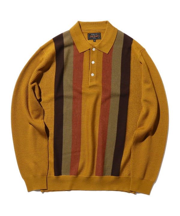 Knit Polo Stripe