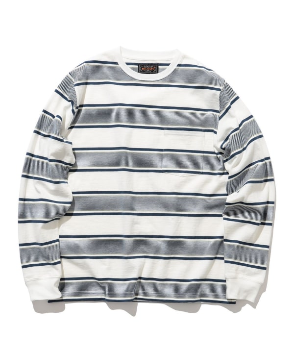 Pocket Tee Wide Stripe