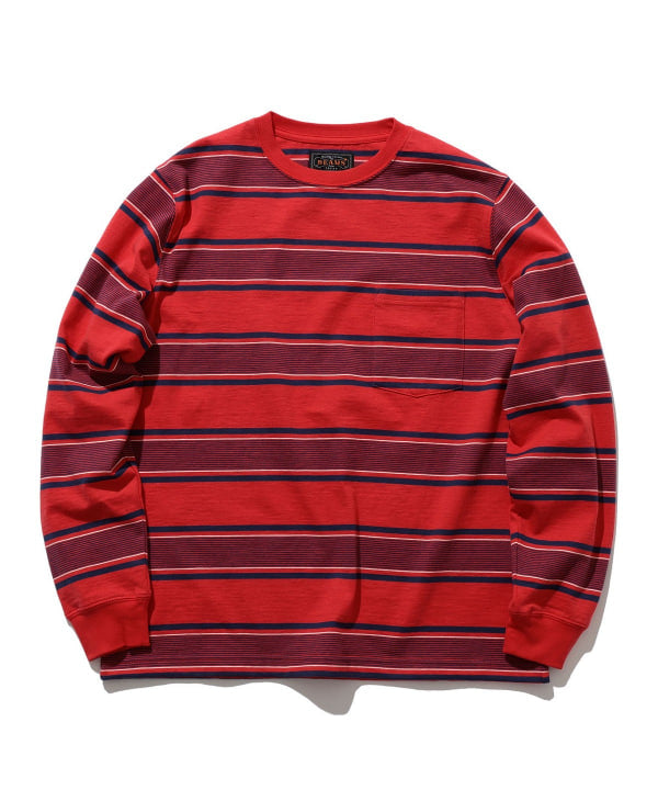 Pocket Tee Wide Stripe