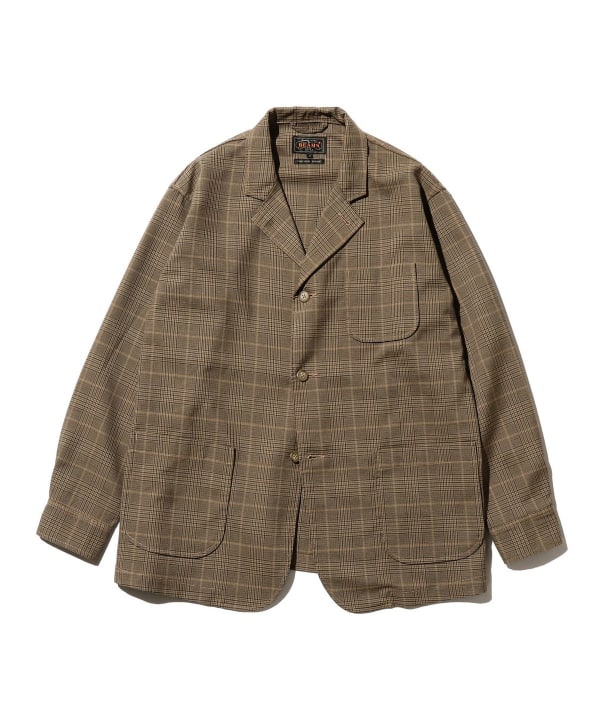 4B Cuffs Jacket TW Plaid