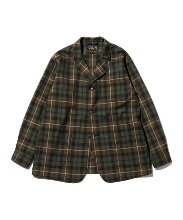 4B Cuffs Jacket TW Plaid