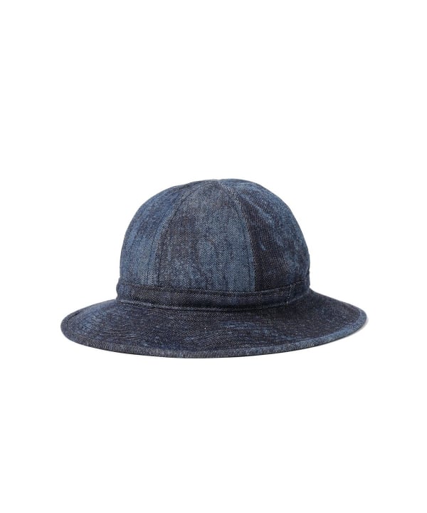 MIL Hat Denim Discharge Print