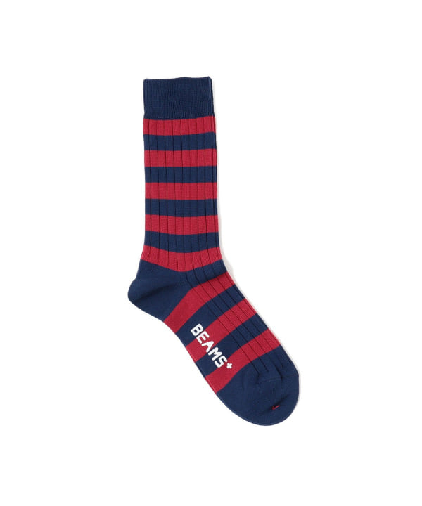 Rib Stripe Socks