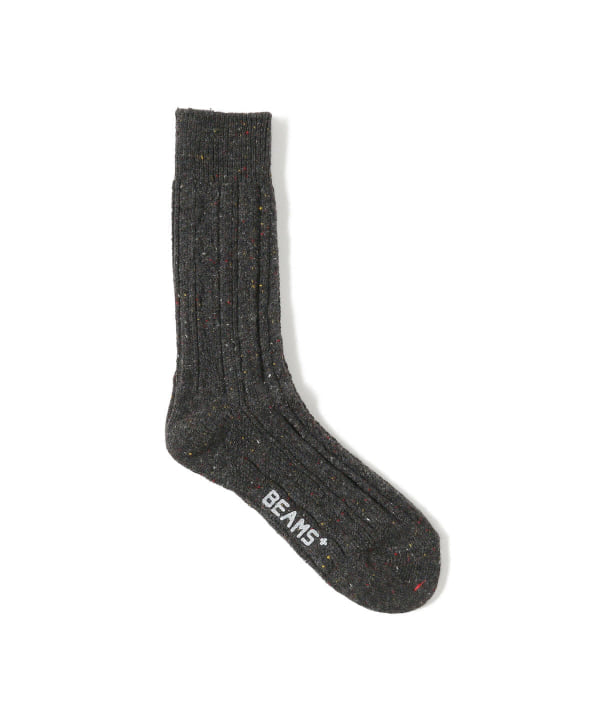 Cable Nep Crazy Socks