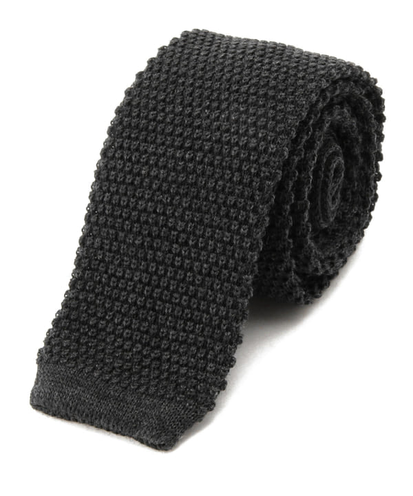 Wool Knit Tie Solid